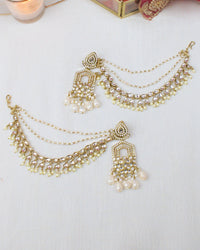 COKO's Kaan Chain Ear Chain (Sahara)- Kaara Kaanchain Earrings