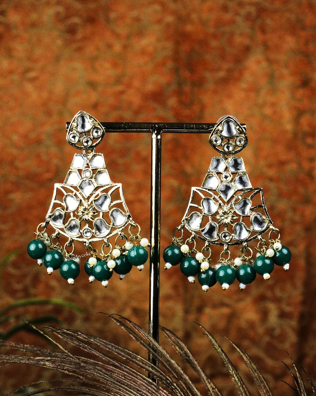 COKO's Chaandbali Jhumka Earrings- Gopika