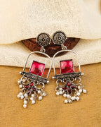COKO's Chaandbali Jhumka Earrings- Giya
