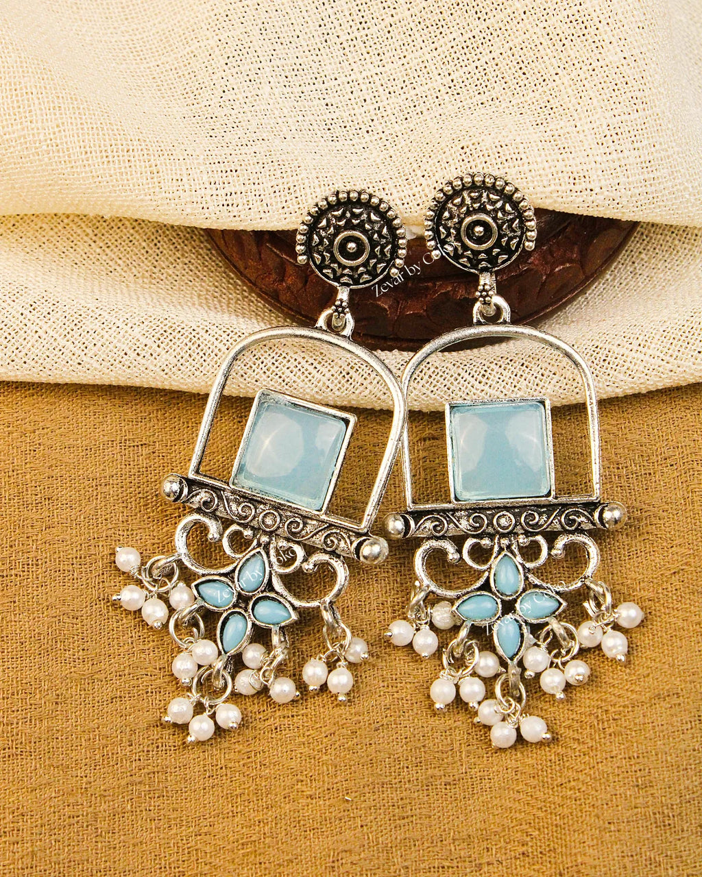 COKO's Chaandbali Jhumka Earrings- Giya