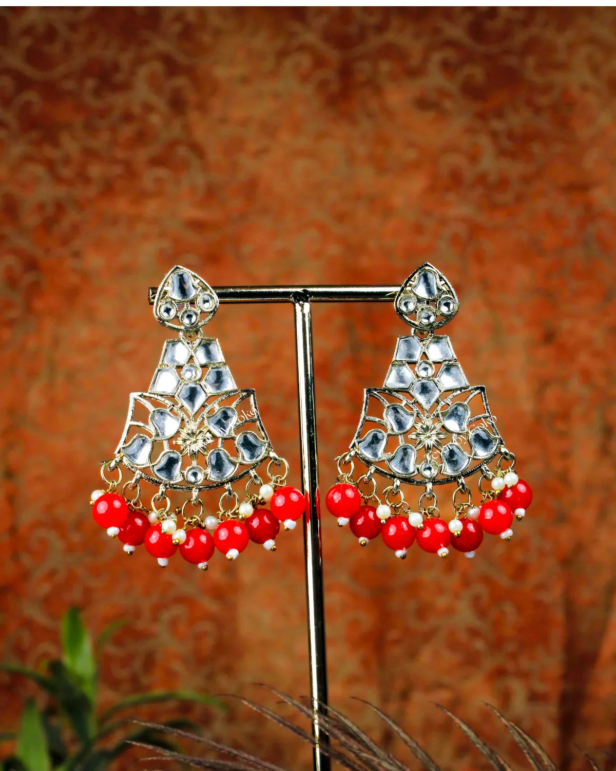 COKO's Chaandbali Jhumka Earrings- Gopika