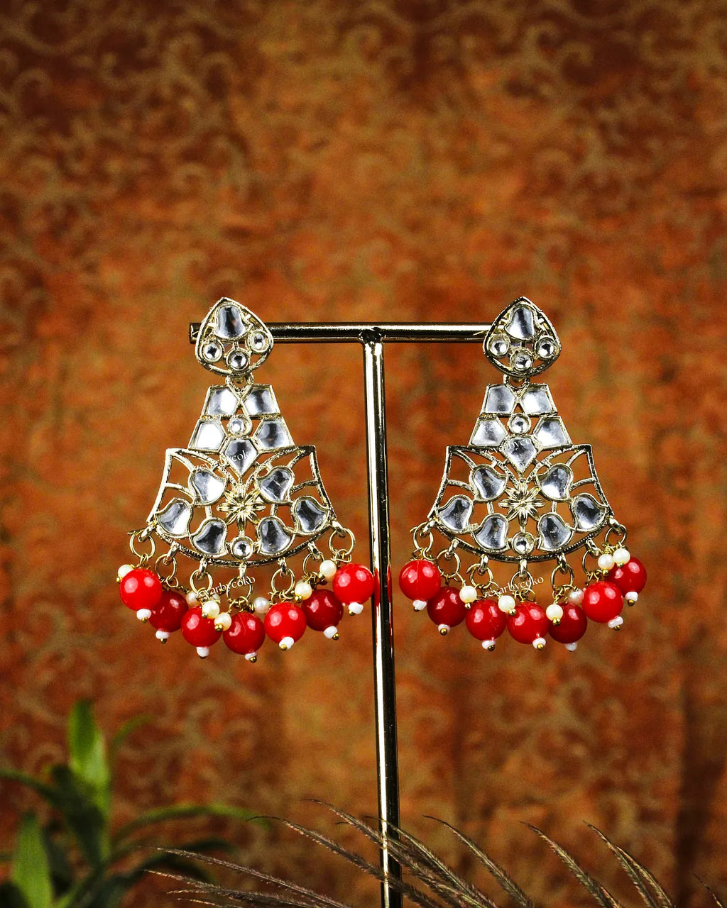 COKO's Chaandbali Jhumka Earrings- Gopika