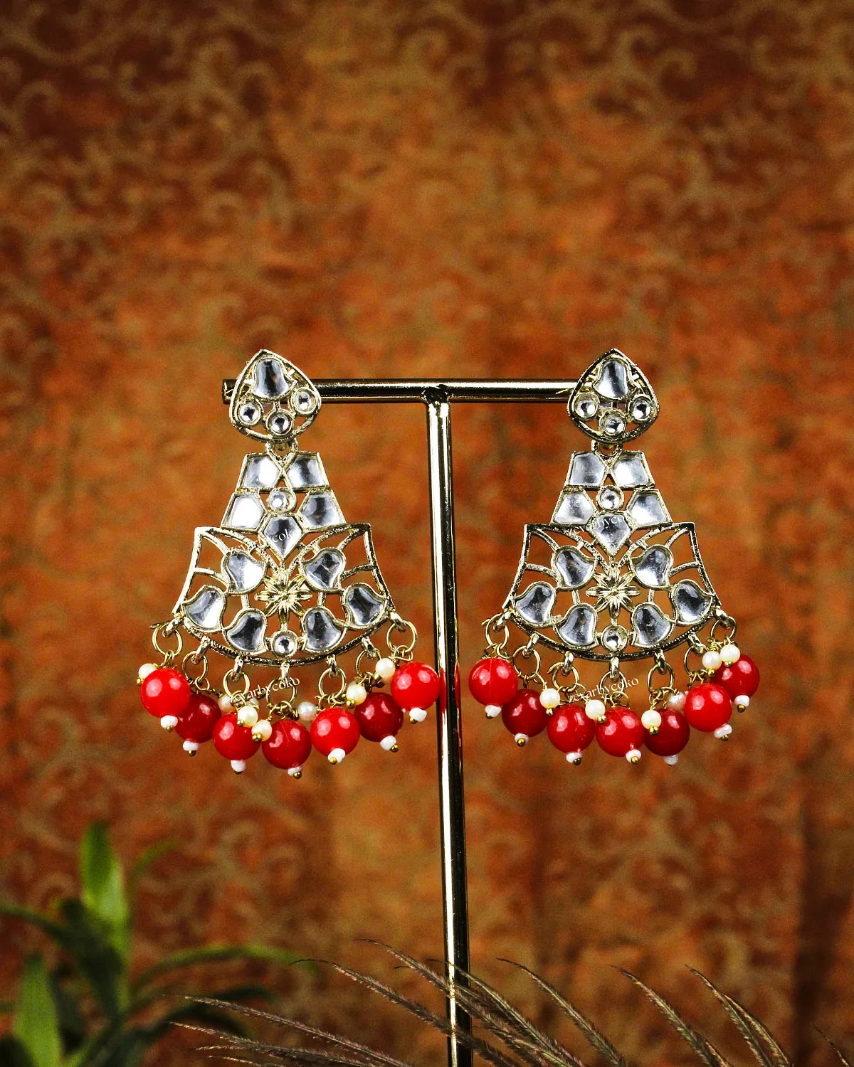 COKO's Chaandbali Jhumka Earrings- Gopika