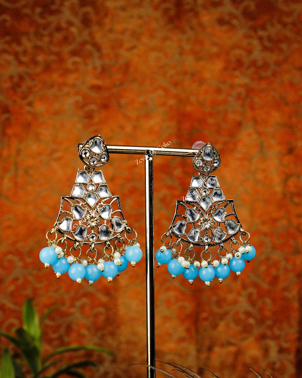 COKO's Chaandbali Jhumka Earrings- Gopika