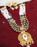 COKO's Heritage Rajwadi Necklace Set - Sanjh
