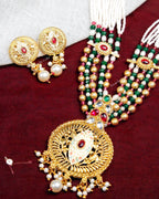 COKO's Heritage Rajwadi Necklace Set - Sanjh