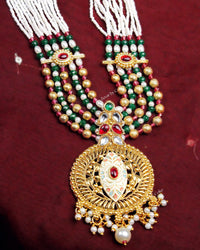 COKO's Heritage Rajwadi Necklace Set - Sanjh