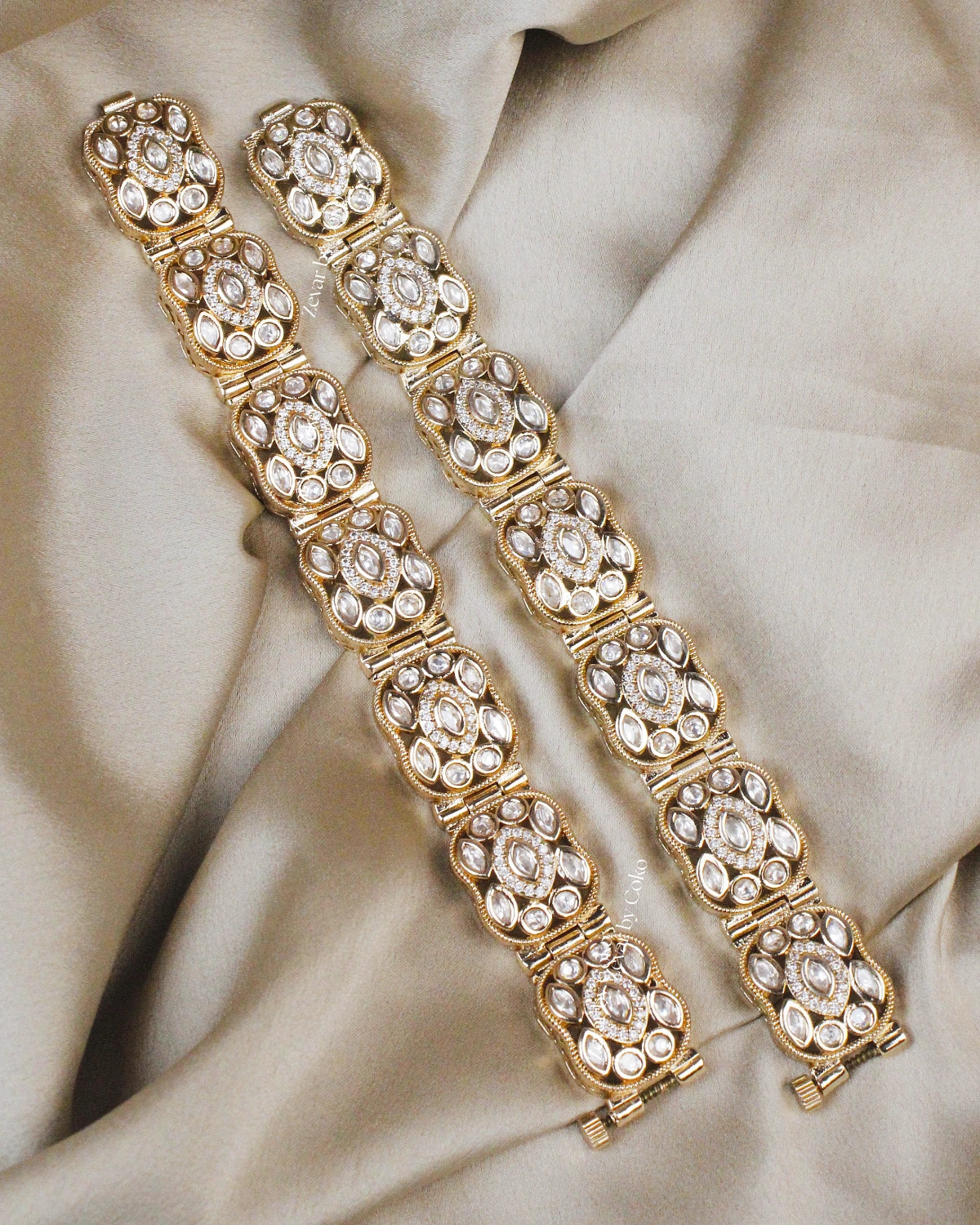 COKO's Karat Moissanite Openable Bracelet - Zaina