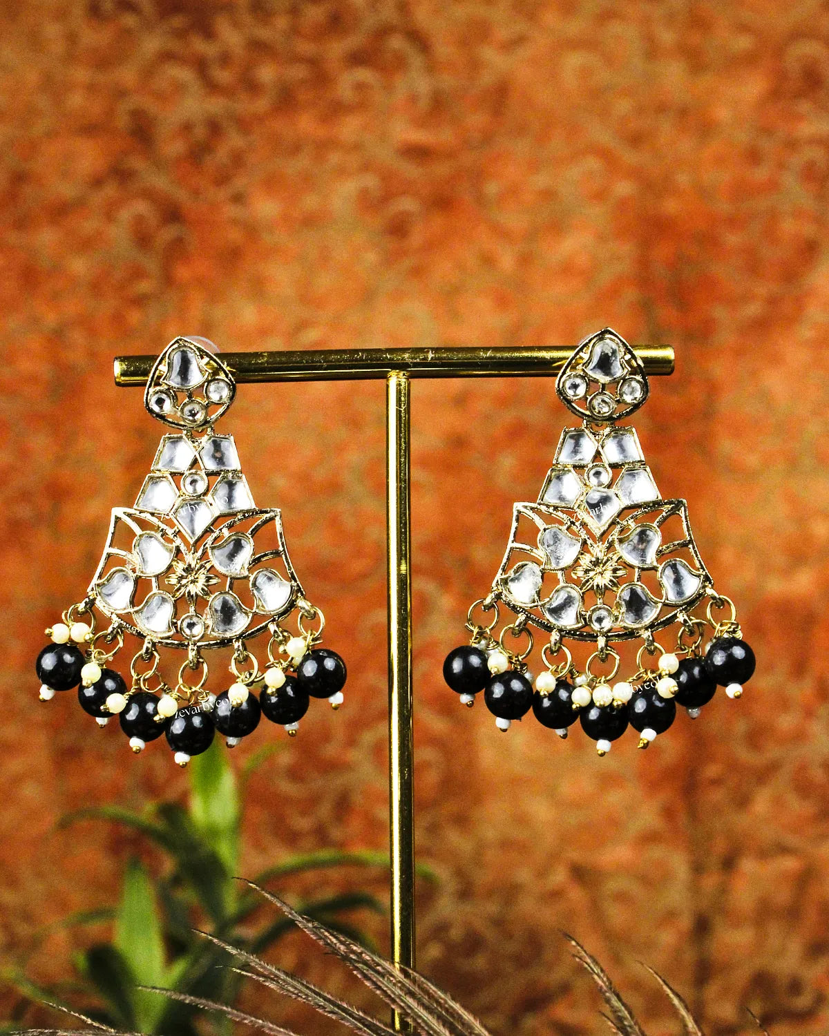 COKO's Chaandbali Jhumka Earrings- Gopika