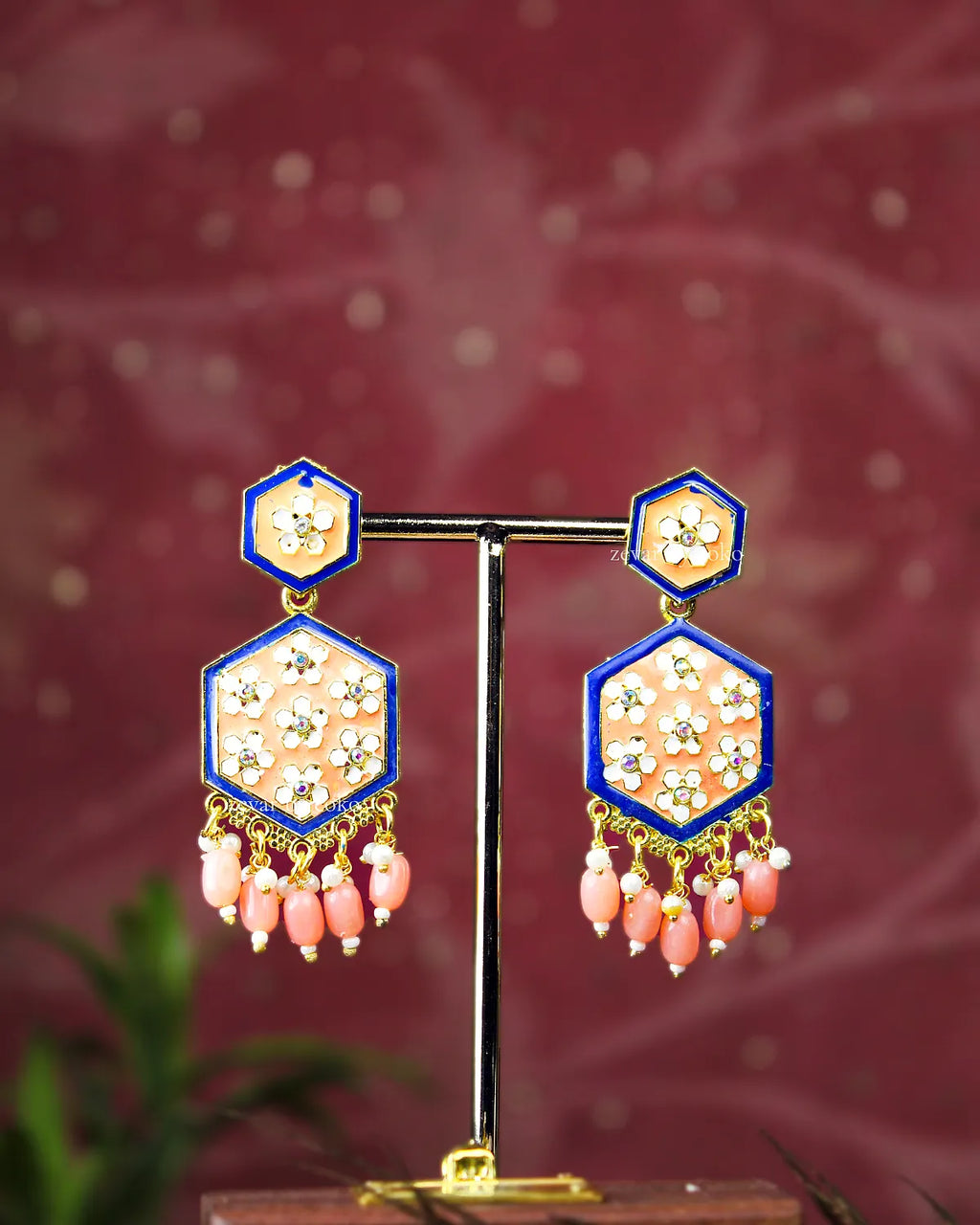 COKO's Chaandbali Jhumka Earrings- Ginni