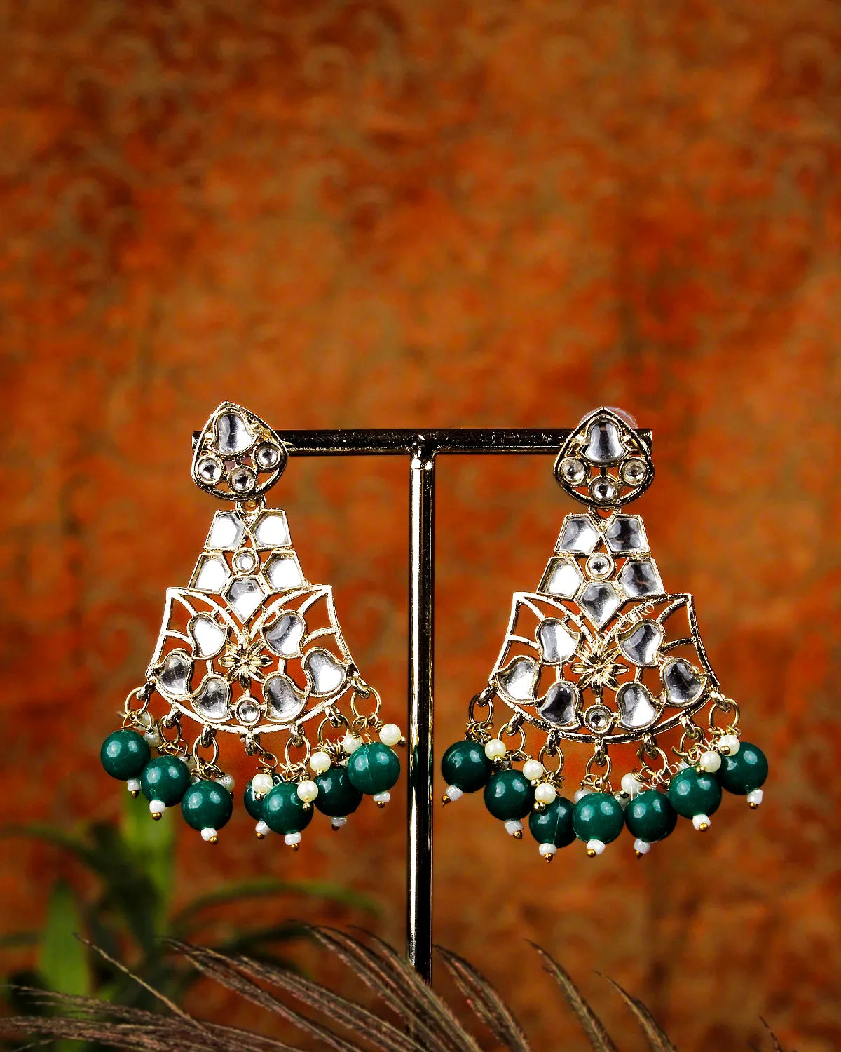 COKO's Chaandbali Jhumka Earrings- Gopika