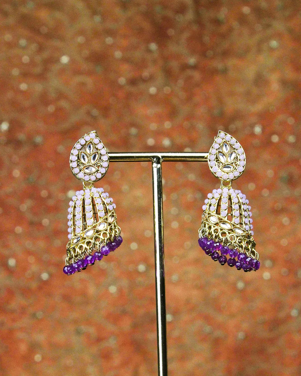 COKO's Chaandbali Jhumka Earrings- Gopi