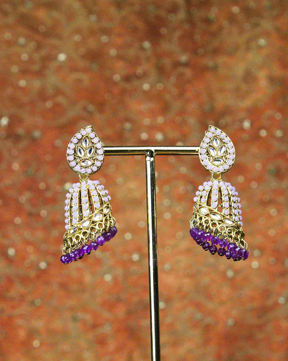 COKO's Chaandbali Jhumka Earrings- Gopi