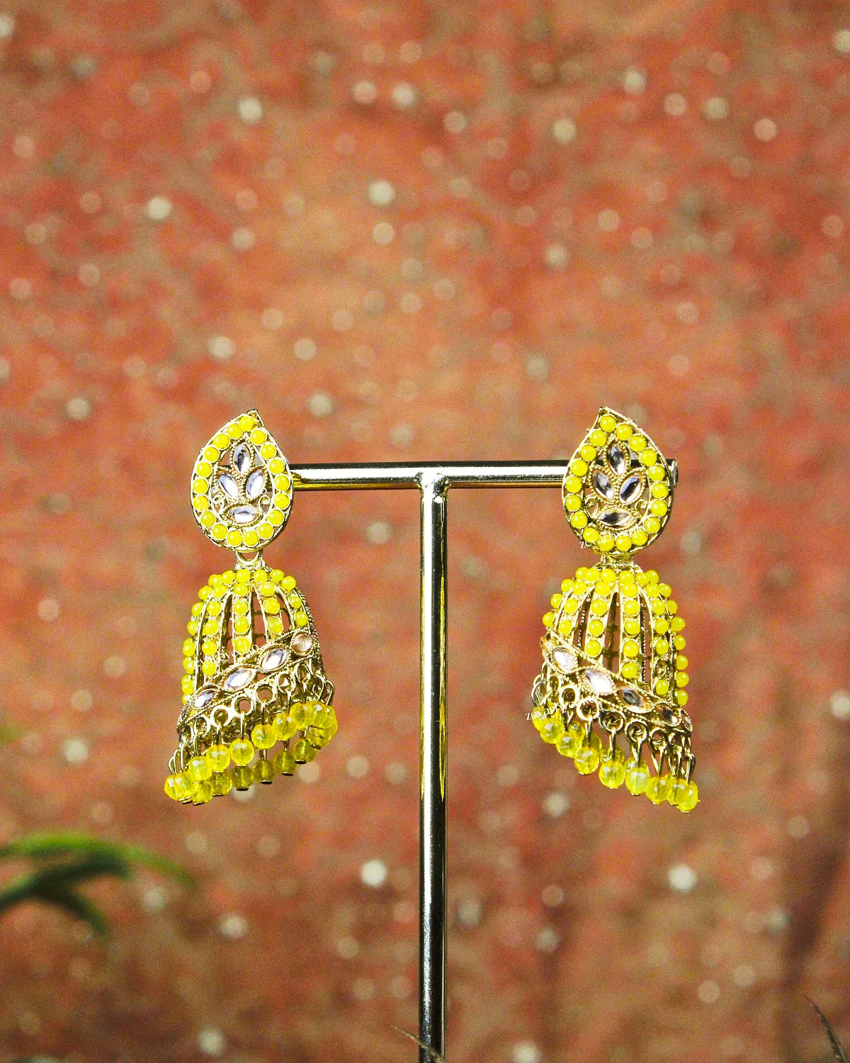 COKO's Chaandbali Jhumka Earrings- Gopi