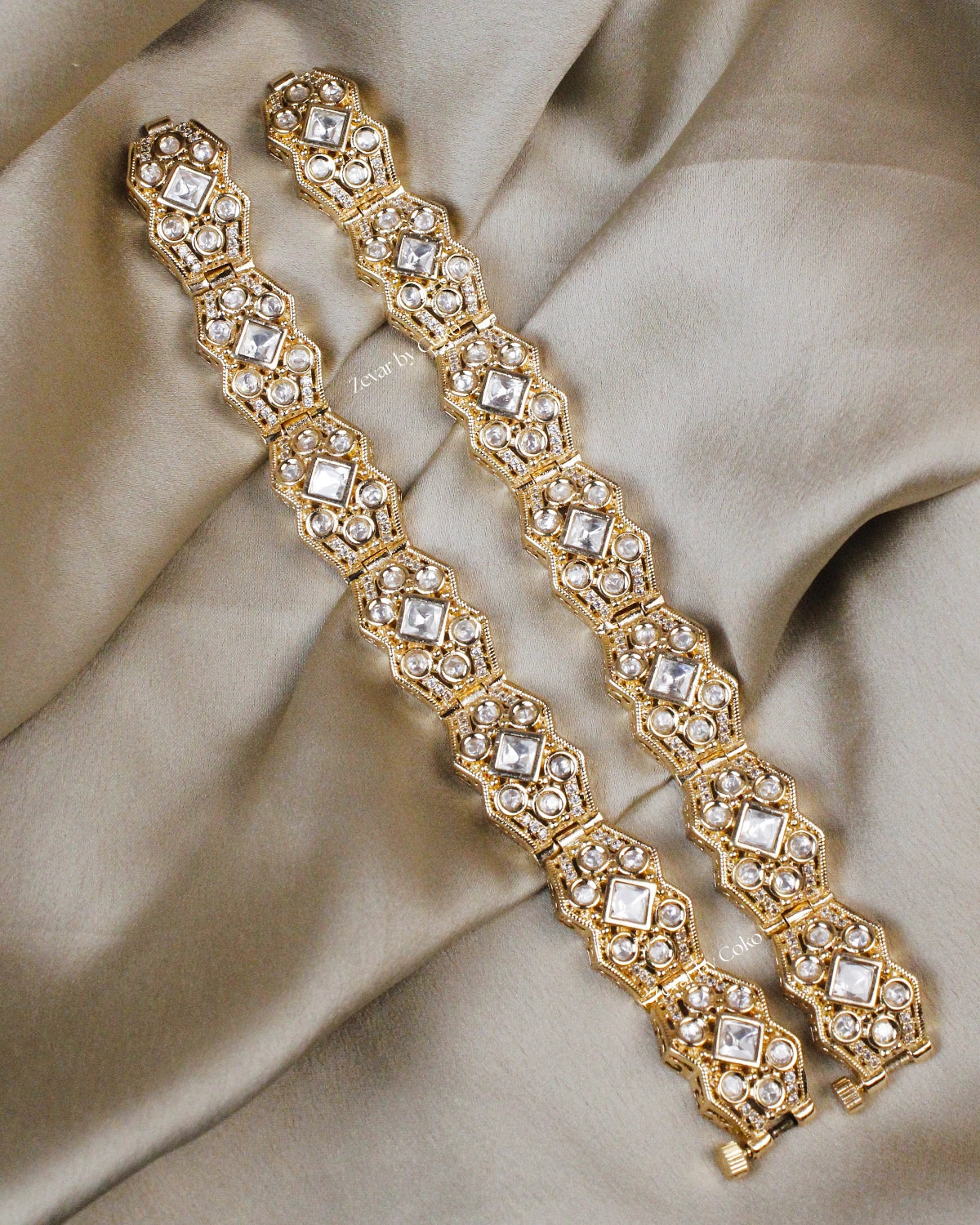 COKO's Karat Moissanite Openable Bracelet - Zana