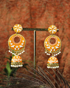 COKO's Chaandbali Jhumka Earrings- Gaurita