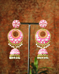 COKO's Chaandbali Jhumka Earrings- Gaurita